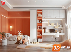 Children Room Scenes  Skp FIles 